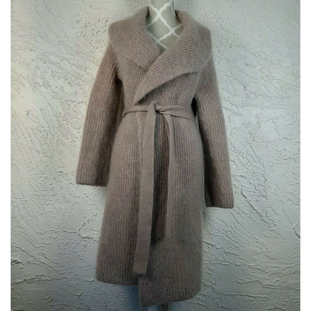 Aritzia Mohair Blend Duster Cardigan Sweater